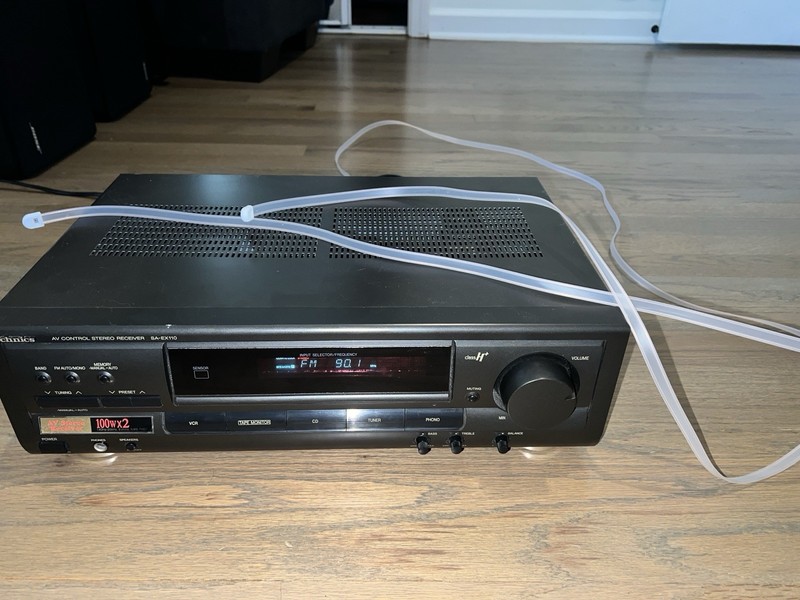 Technics SA-EX110 AV Control Stereo Receiver AM/FM Radio - Tested- gallery