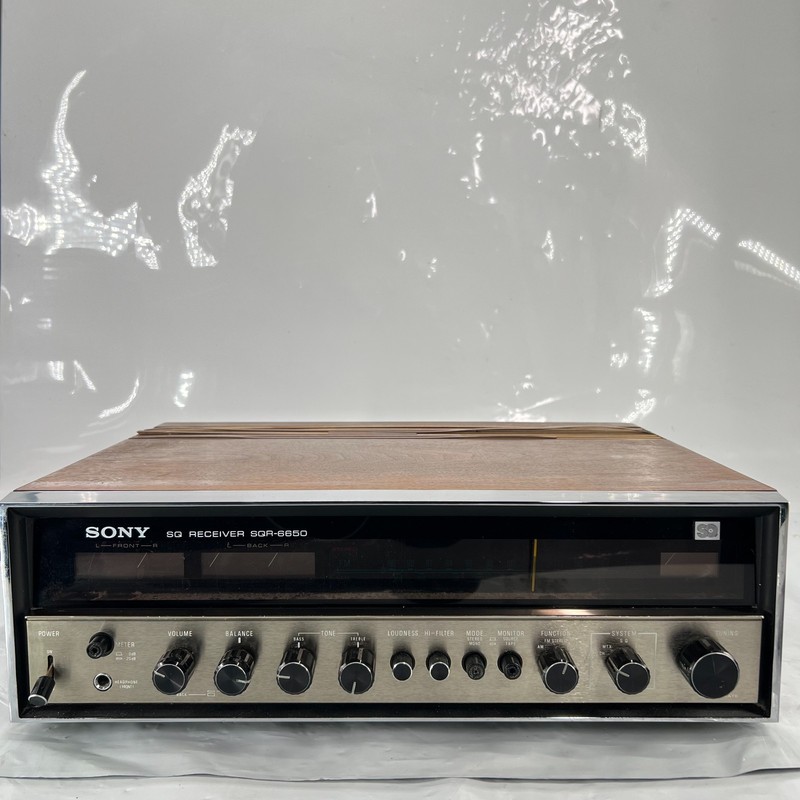 Sony SQR-6650 SQ Receiver Made in Japan Tested Working