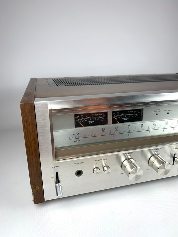 VTG Pioneer SX-780 Stereo Receiver Hifi Audio Integrated Amp Silver Face WORKS gallery