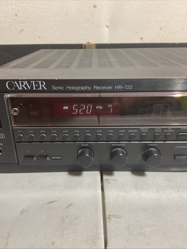 Carver Sonic Holography Receiver HR-722 gallery