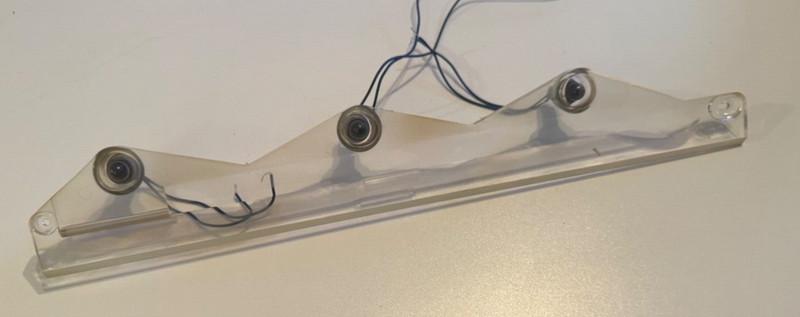 Acrylic Lamp Holder for Pioneer SX-550 – Part # AEC-240
