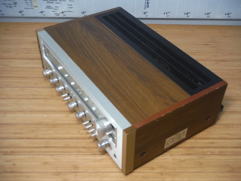 Vintage Pioneer SX-650 AM/FM Stereo Receiver Silver Face for parts or repair gallery