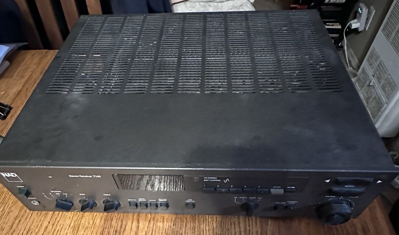 Vintage NAD 7140 Integrated Stereo Receiver AM/FM 40 WPC Works With Static
