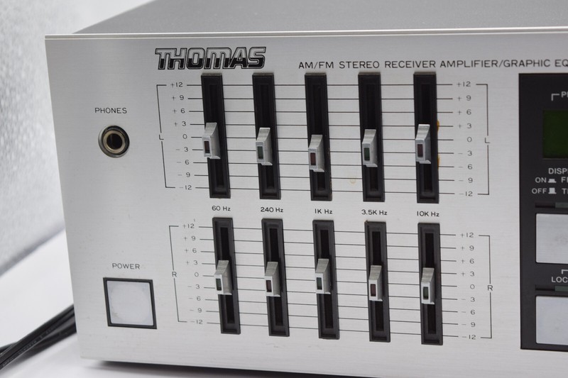 Vintage Thomas 6000 AM-FM Stereo Receiver Amplifier / Graphic Equalizer gallery