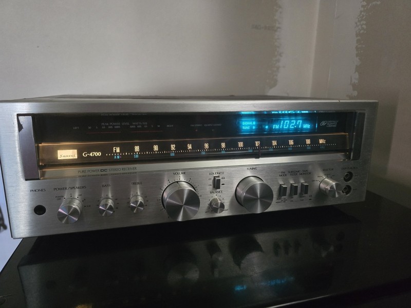 Vintage Sansui G-4700 Pure Power DC Stereo Receiver (READ DESCRIPTION) gallery