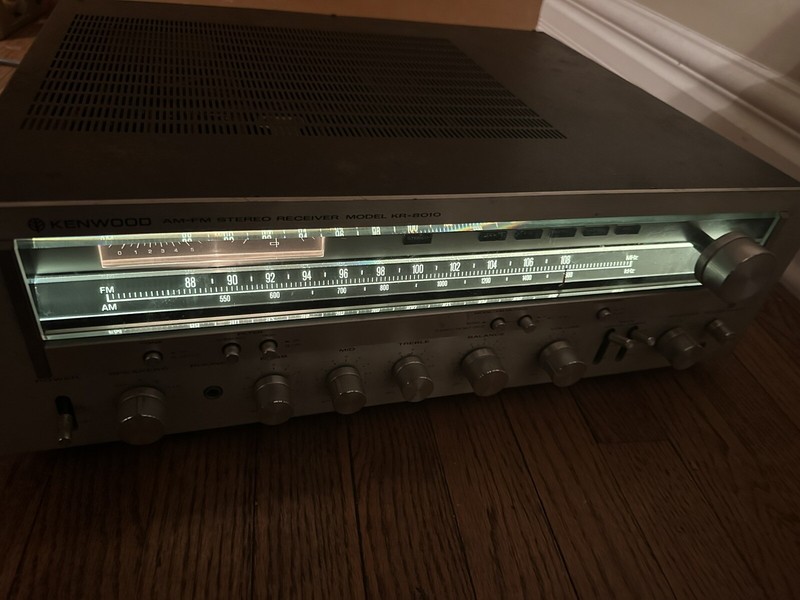 Kenwood KR-8010 AM/FM Stereo Receiver Stereo Tuner Amplifier gallery