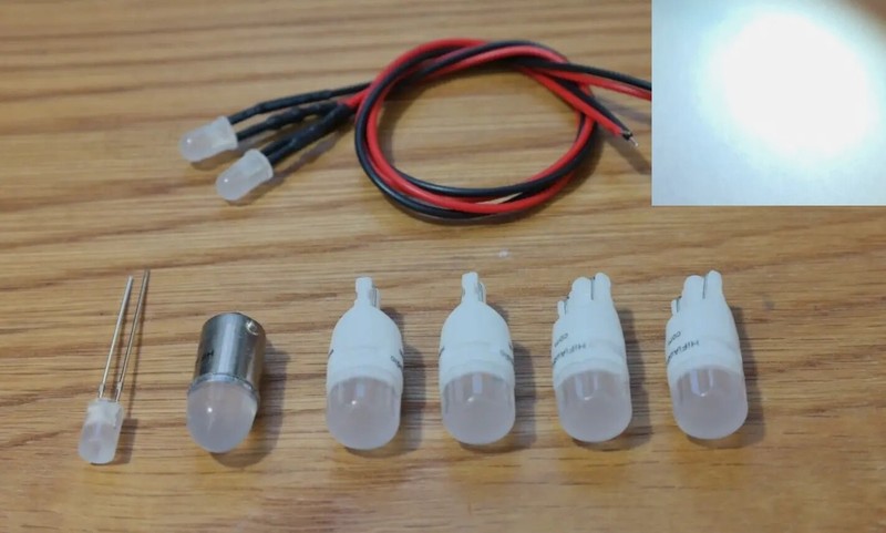 Sansui G-8700 DB G-9700 replacement LED lamps bulbs lights upgrade kit WHITE