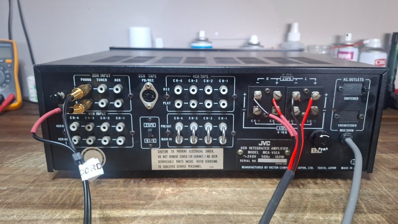Vintage Classic JVC MCA-V5E Black (JVC 4VN-550) Made in Japan repaired, rebuilt, gallery