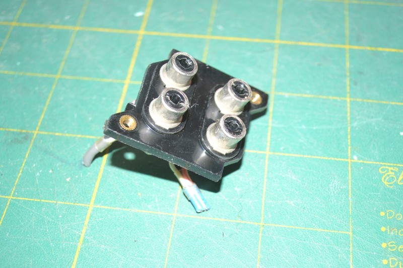 Vintage Pioneer SX-636 Stereo Receiver Parts: Original Tape RCA Jacks