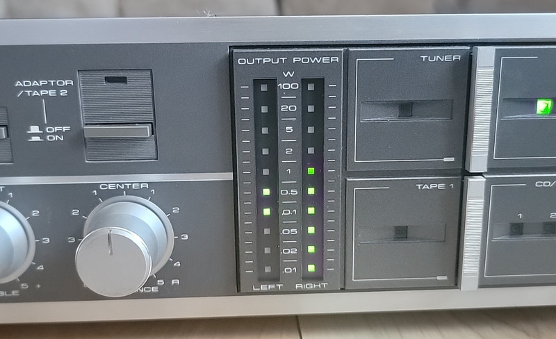 Pioneer SA-1050 70W Stereo Power Amplifier Made in Japan FOR REPAIR - READ gallery