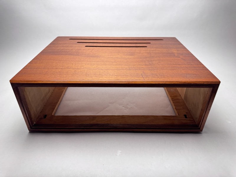 Vintage Scott 222 Wooden Case. Excellent Condition. (MB)