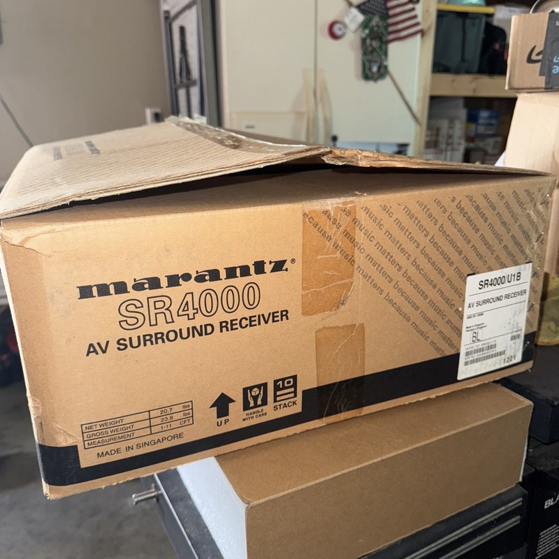 vintage marantz sr 4000 receiver Box Only gallery