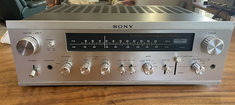 Sony STR-6055- 40 wpc, 1971-74