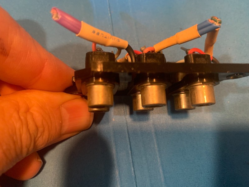 Pioneer QX-949 Stereo / Quad Receiver - 4 Channel RCA Jack Assembly gallery