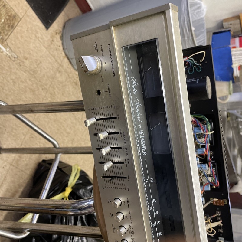 Vintage Fisher RS-2004 A AM/FM Stereo Receiver Woodgrain RESTORATION gallery