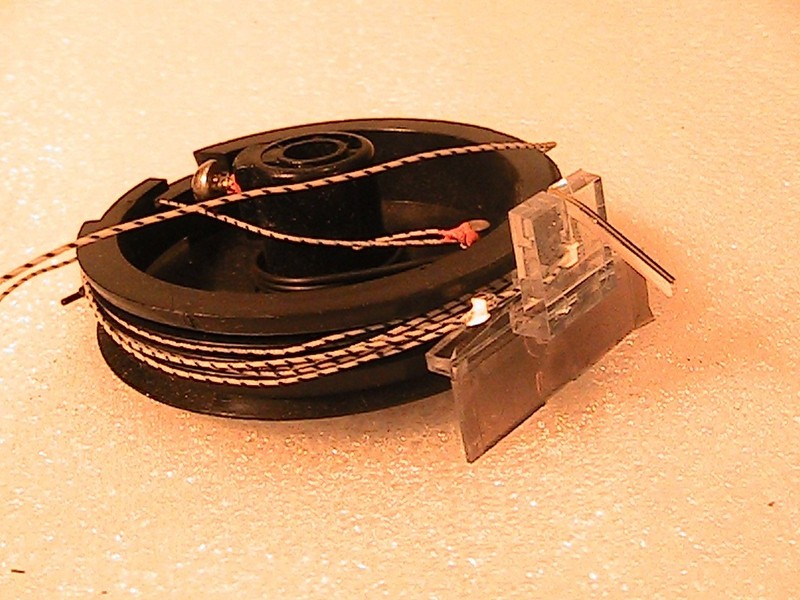 Pioneer SX-1080 Dial Indicator and String on Tuning Capacitor Pulley