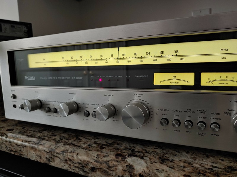 Technics SA-5760 AM FM Receiver 165 WPC RMS gallery