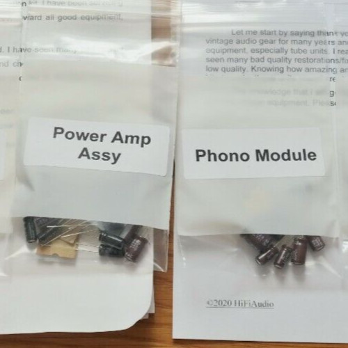 Marantz 2015 Power Amp & Phono Module PCB capacitor cover refresh kit