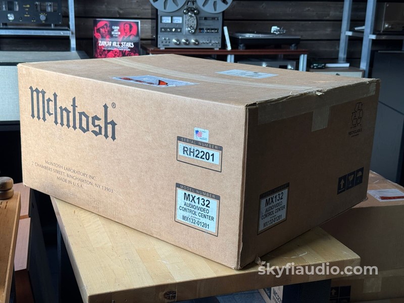McIntosh MX132 A/V Control Center – New Old Stock in Sealed Box – Super Rare