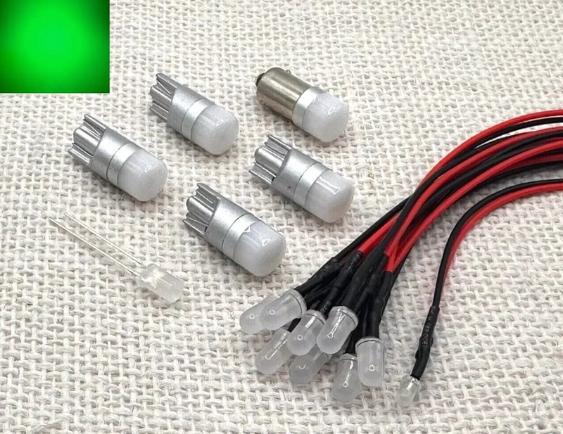 Pioneer SX-950 SX-5570 RECEIVER replacement LED lamps kit bulb lights GREEN