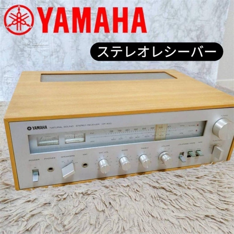 Yamaha CR-400 Stereo Receiver Vintage Hi-Fi Amp Wood Case Tested Working Japan gallery
