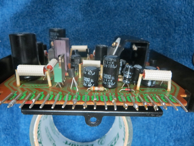 PIONEER SX1050 RECEIVER REGULATED POWER SUPPLY BOARD W/HOLDER AWR 103 A gallery