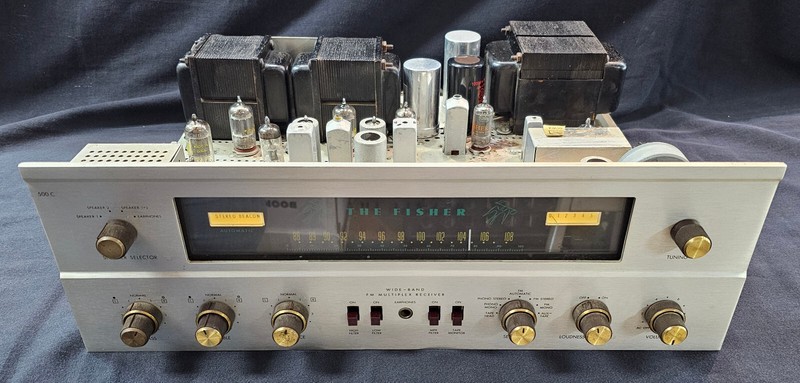 Vintage The Fisher 500C FM Tube Stereo Receiver - Professionally Serviced!