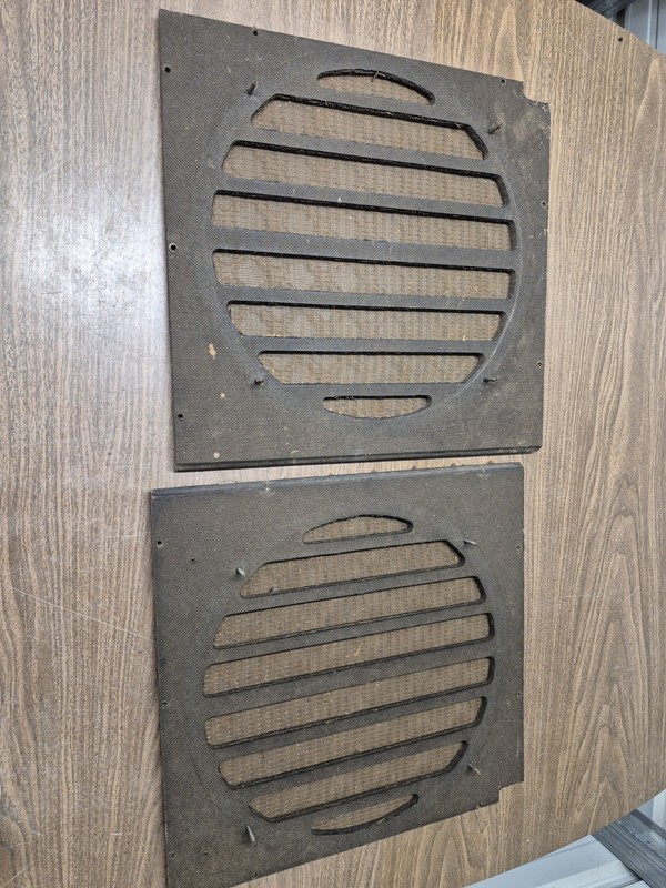 Magnavox Astro Sonic AM/FM Stereo Receiver Speaker Grills gallery