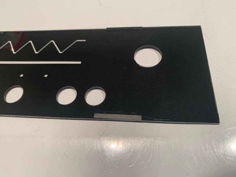 Sansui QRX-9001 Quad Receiver Parting Out Plastic Dial Face