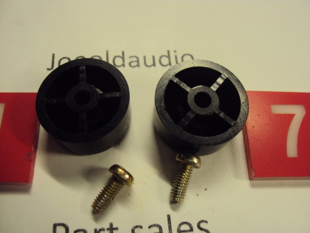 Zenith MC 9070 Cassette Deck Feet & Mounting Screws 2 Pieces Parting Out MC 9070 gallery