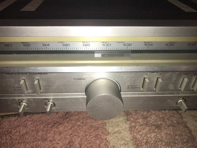 vintage Kenwood KR-710 AM/FM stereo receiver