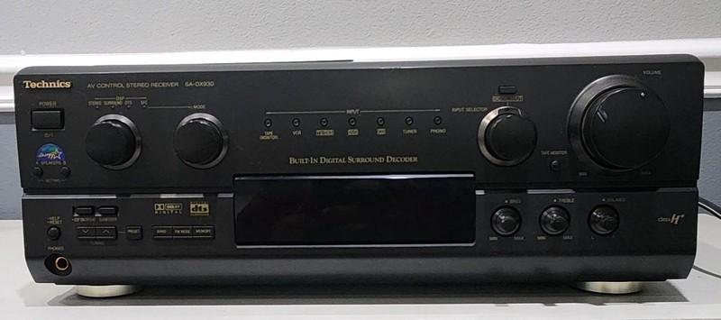 Technics SA-DX930 Audio Video Control Receiver Working Great - No Remote gallery
