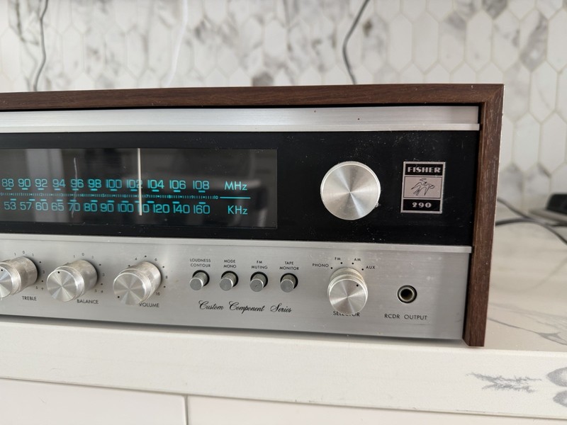 Vintage Fisher 290 Custom Component Series AM-FM Stereo Receiver gallery