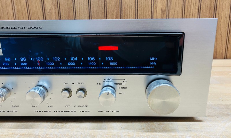 Kenwood KR-3090 AM/FM Stereo Receiver: Tested/Service/Working. New LED's. 26 WPC gallery