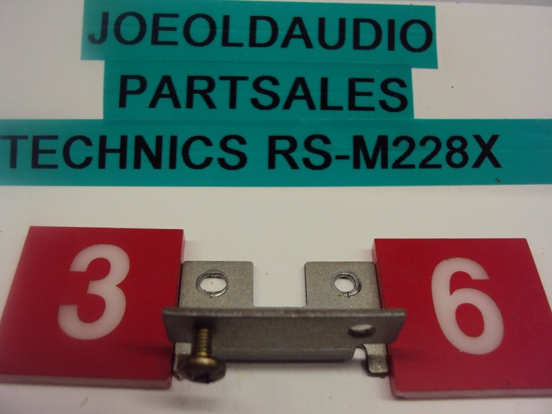 Technics RS-M228X Cassette Deck ON/OFF Switch Mount. Parting Out Entire RS-M228X