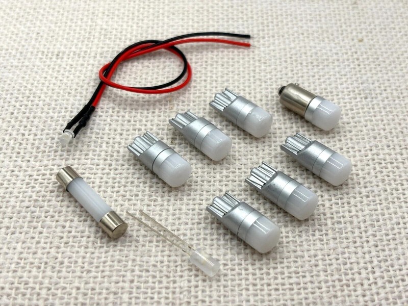 Nikko NR-615 NR-715 replacement LED lamps kit front panel bulb lights set