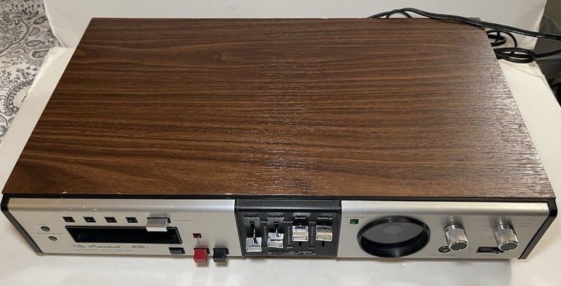 Unisonic The President 8 Track Stereo Player Model # 9090 Tested gallery
