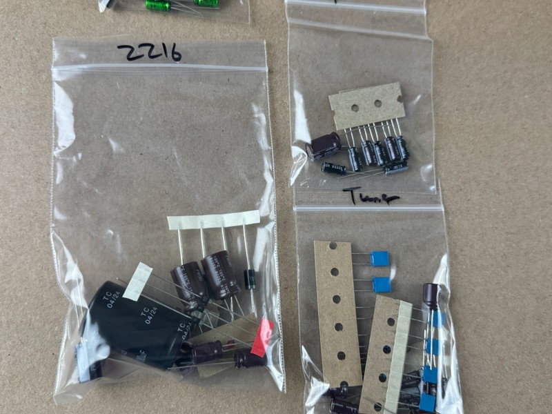 Marantz 2216 Complete Rebuild Kit High-Quality Receiver Recap Caps Transistors gallery