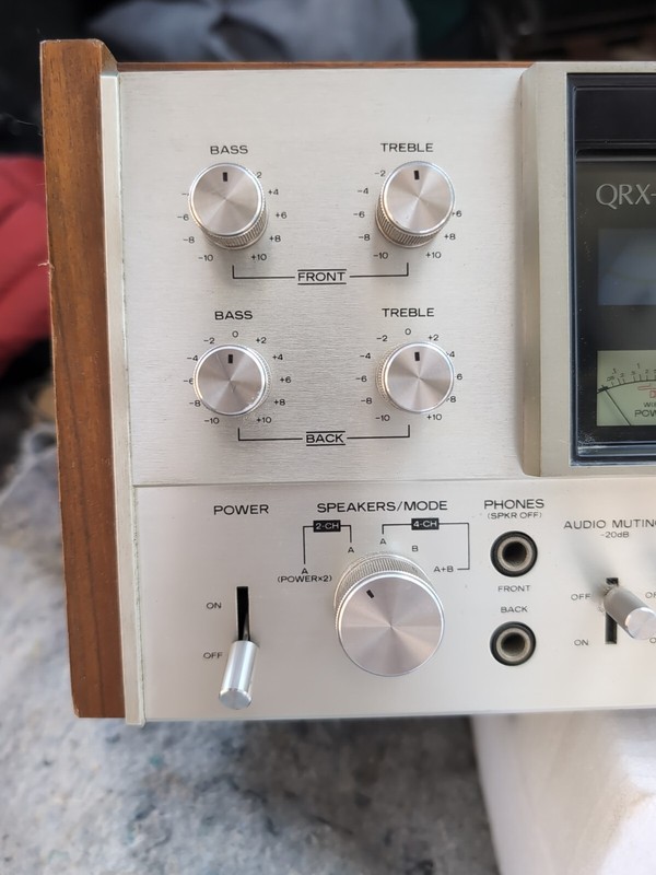 sansui qrx 9001 receiver Vintage Audio Receiver For Parts Or Repair Please Read gallery