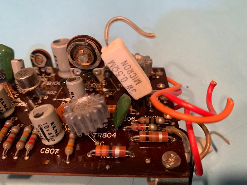 Sansui 2000 Stereo Receiver Parting Out Driver Amp Board F-1001C gallery