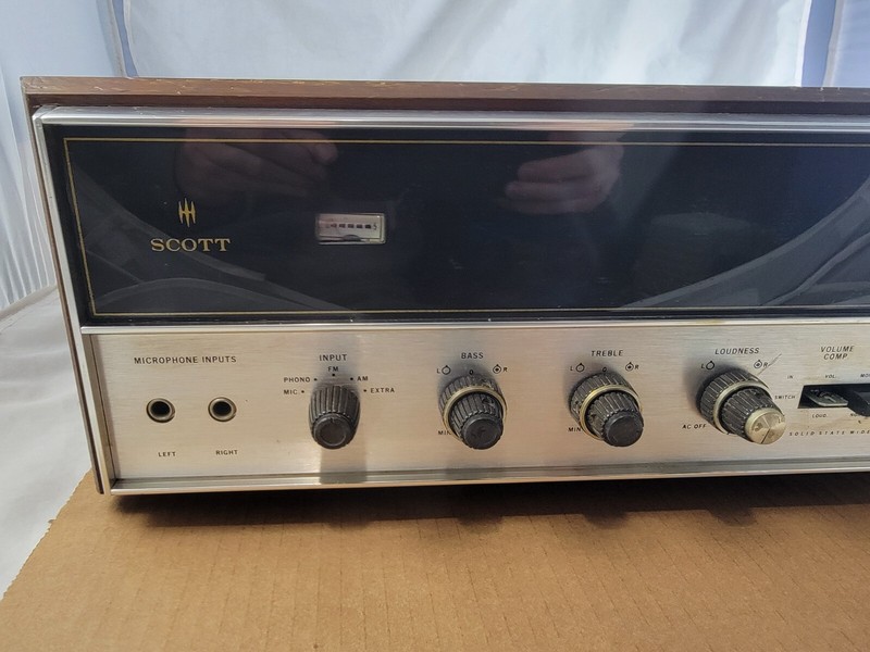 Vintage H.H. Scott Stereomaster 384 Stereo Receiver Tuner Amplifier 1960s Tested gallery