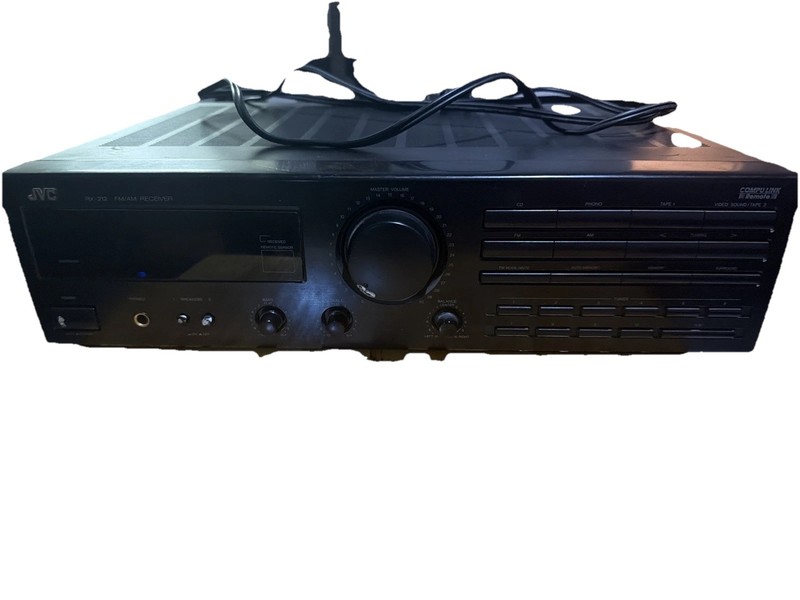 Vintage JVC RX-212 Stereo Receiver- Working – No Remote