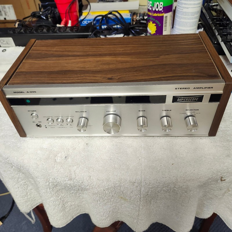 Very Clean Superscope A-245 Stereo Amplifier.