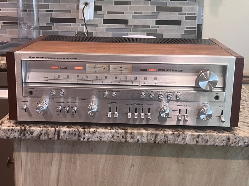 Pioneer SX-850 Stereo Receiver – Serviced, Tested, BEAUTIFUL