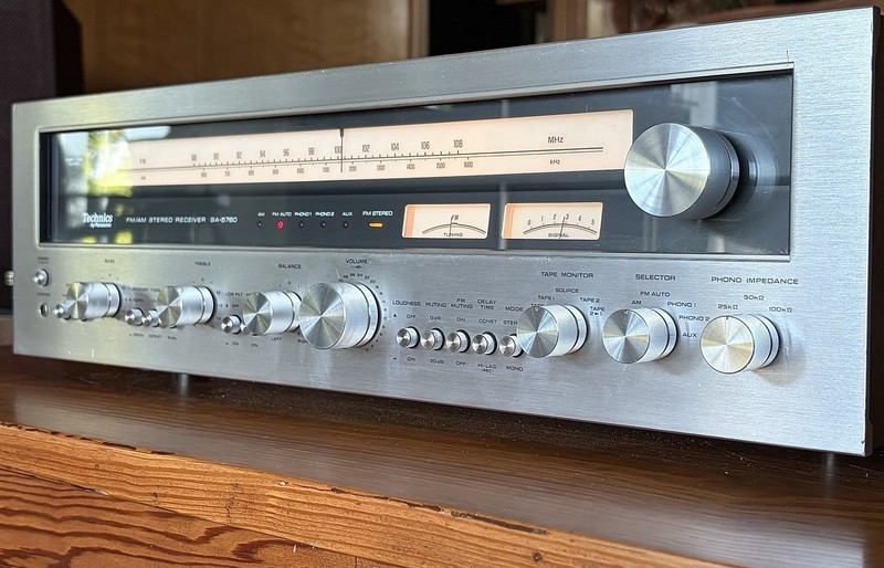 TECHNICS SA-5760 AMFM Stereo Receiver 165 Watt Rebuilt Serviced Cleaned MONSTER! gallery