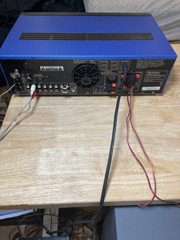Technics SA-R477 Quartz Synthesizer -Working . Please Read Descriptions. gallery