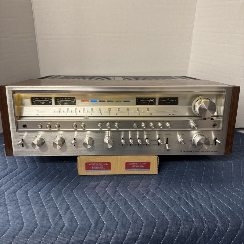 PIONEER SX-1280 VINTAGE AM/FM STEREO RECEIVER – SERVICED – CLEANED – TESTED