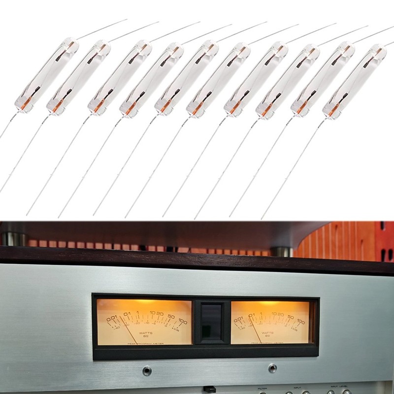 10Pcs 8v -100mA INCANDESCENT Bulbs For Tascam 122 MKII,122 MKIII,112 MKII LAMPS