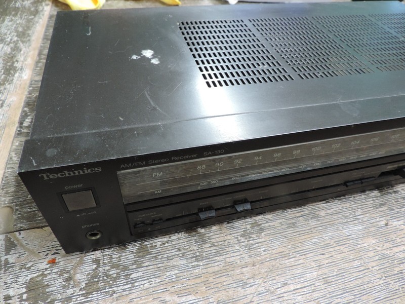 Technics SA-130 AM/FM Vintage Stereo Receiver *No Power* Parts Or Repair gallery