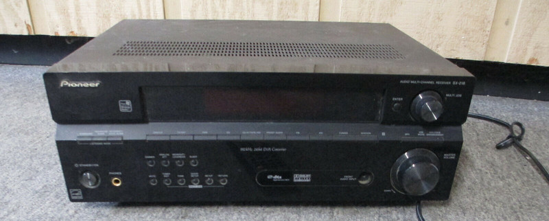 Pioneer SX-218 K Receiver Multi Channel 80 watts x 6 – FOR PARTS